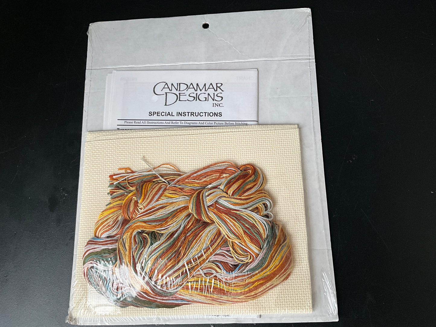 Candamar Designs abstractions Tuscany 52201 cross stitch design kit