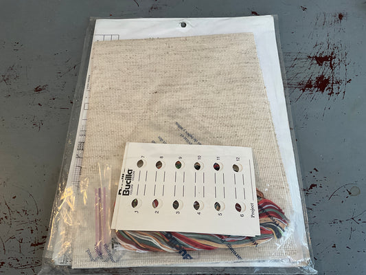 Bucilla Nautical Sampler 43200 counted cross stitch kit on 14 count AIDA 12.5 by 9.5 inches