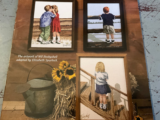 Jeanette Crews Designs Bosbyshell Friends #1244 counted cross stitch chart