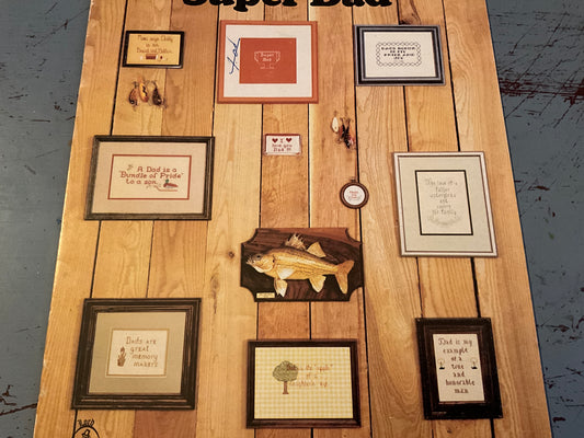 Lord Cricket Super Dad Book 1 counted cross stitch chart