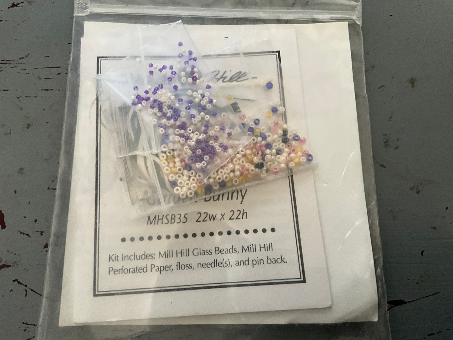 Mill Hill Spring Bouquet III counted glass bead kit