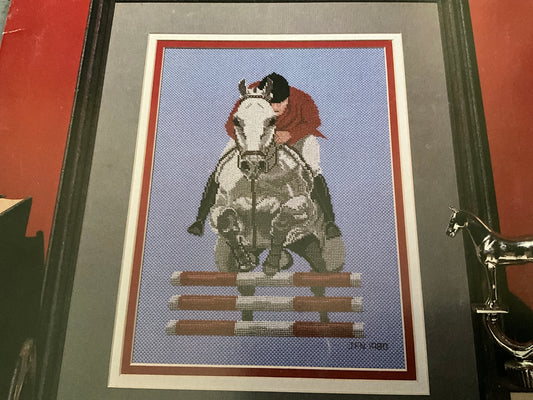 Graphique Needle Arts Horses In Motion by Judy Nason counted cross stitch chart