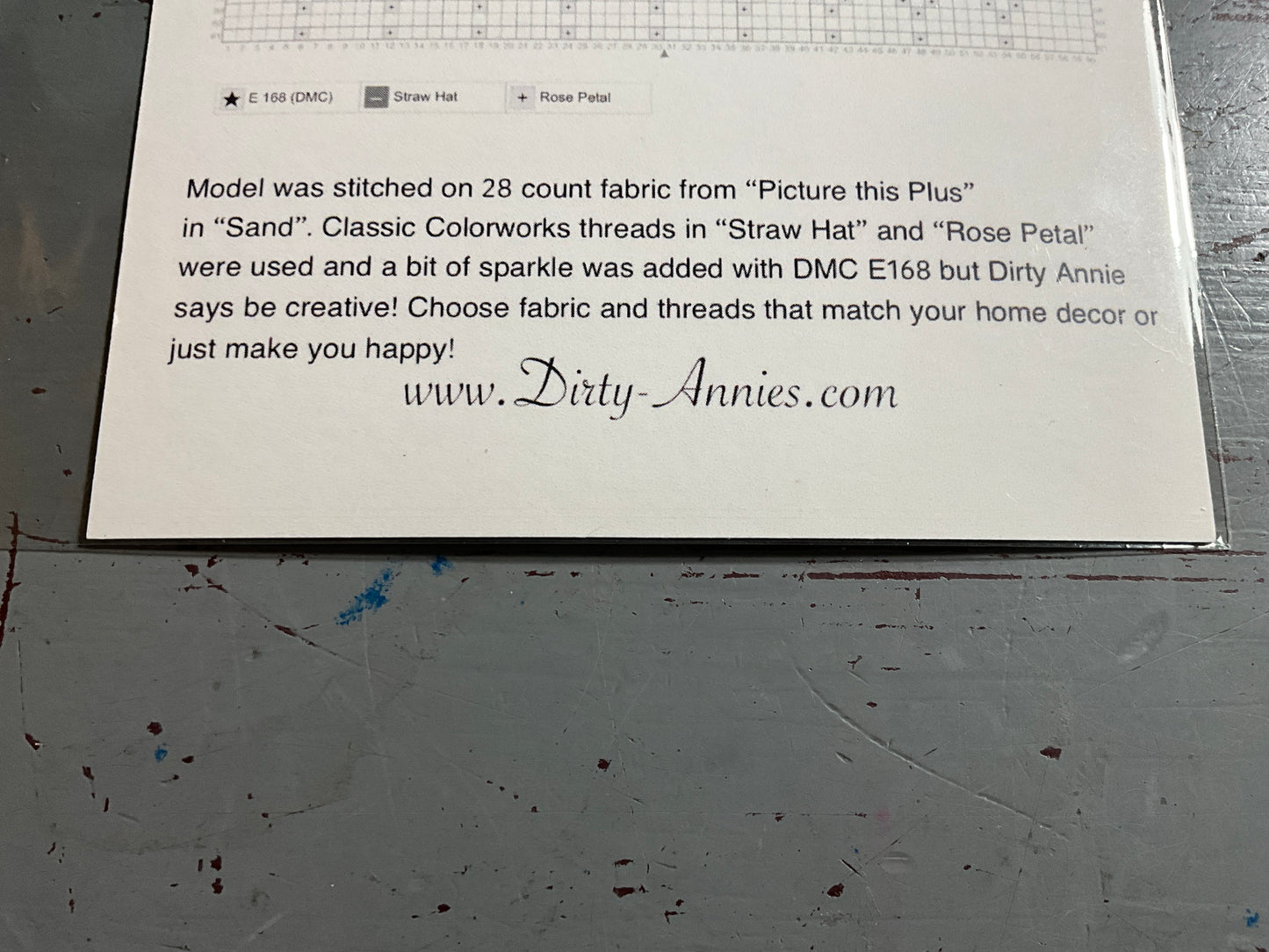 Dirty-Annie’s what would Dolly Do? Counted cross stitch chart