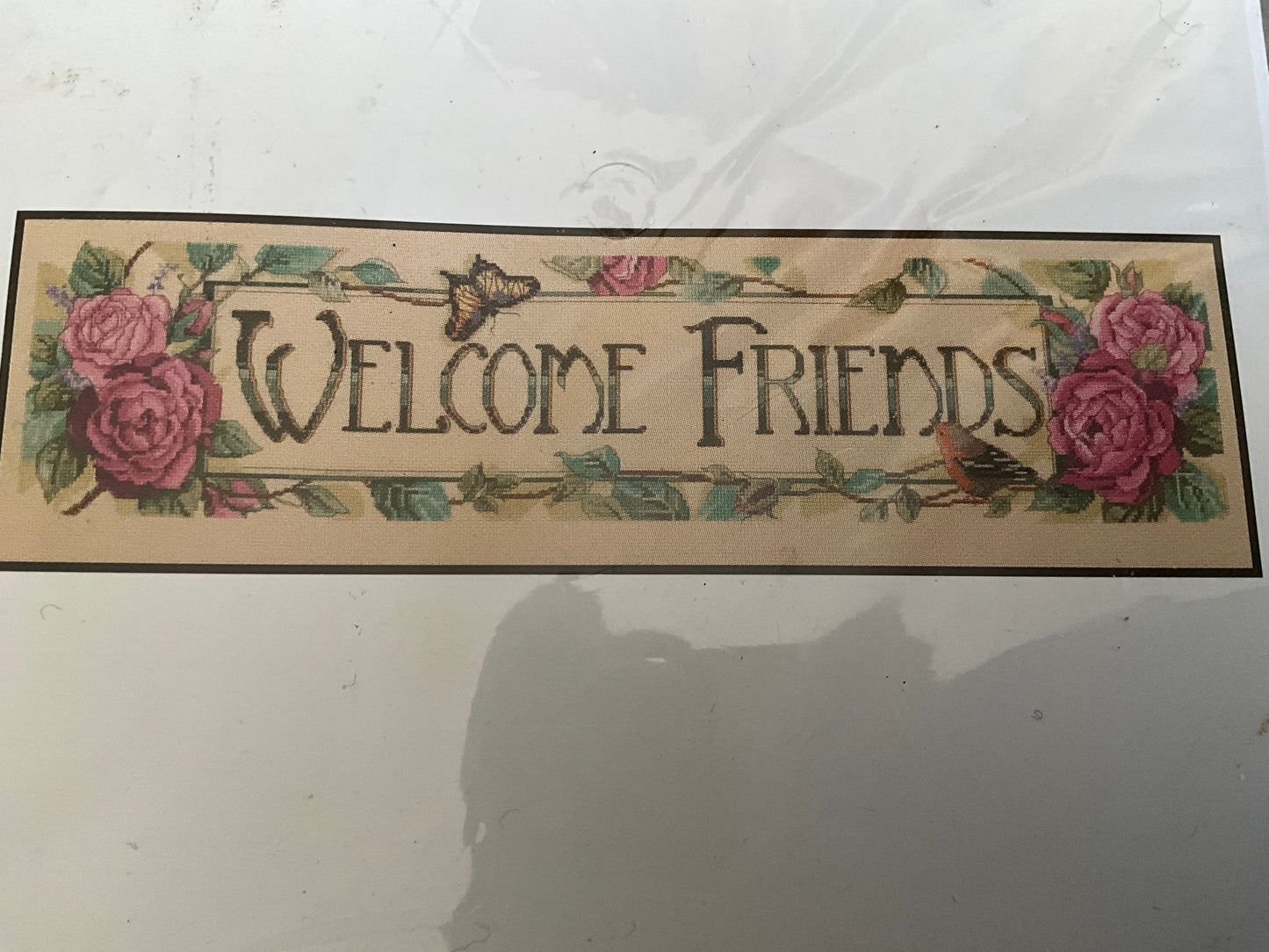 Dimensions Welcome Friends 023-0308 cross stitch chart