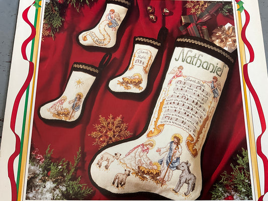 Color Charts Silent Night counted cross stitch chart