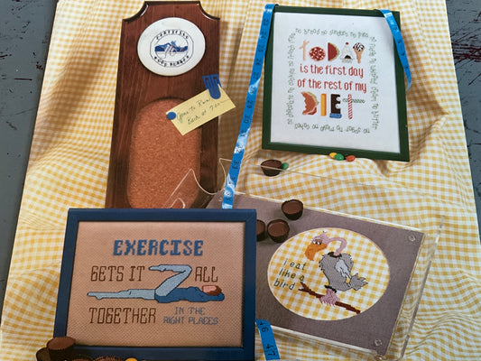 Sew Fine Presents Shape Up! Book 7 counted cross stitch chart