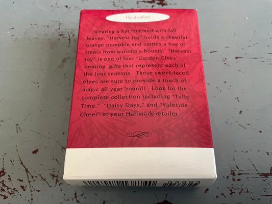 Hallmark Harvest Joy 1994 Garden Elves Collection Keepsake Ornament QX599-3