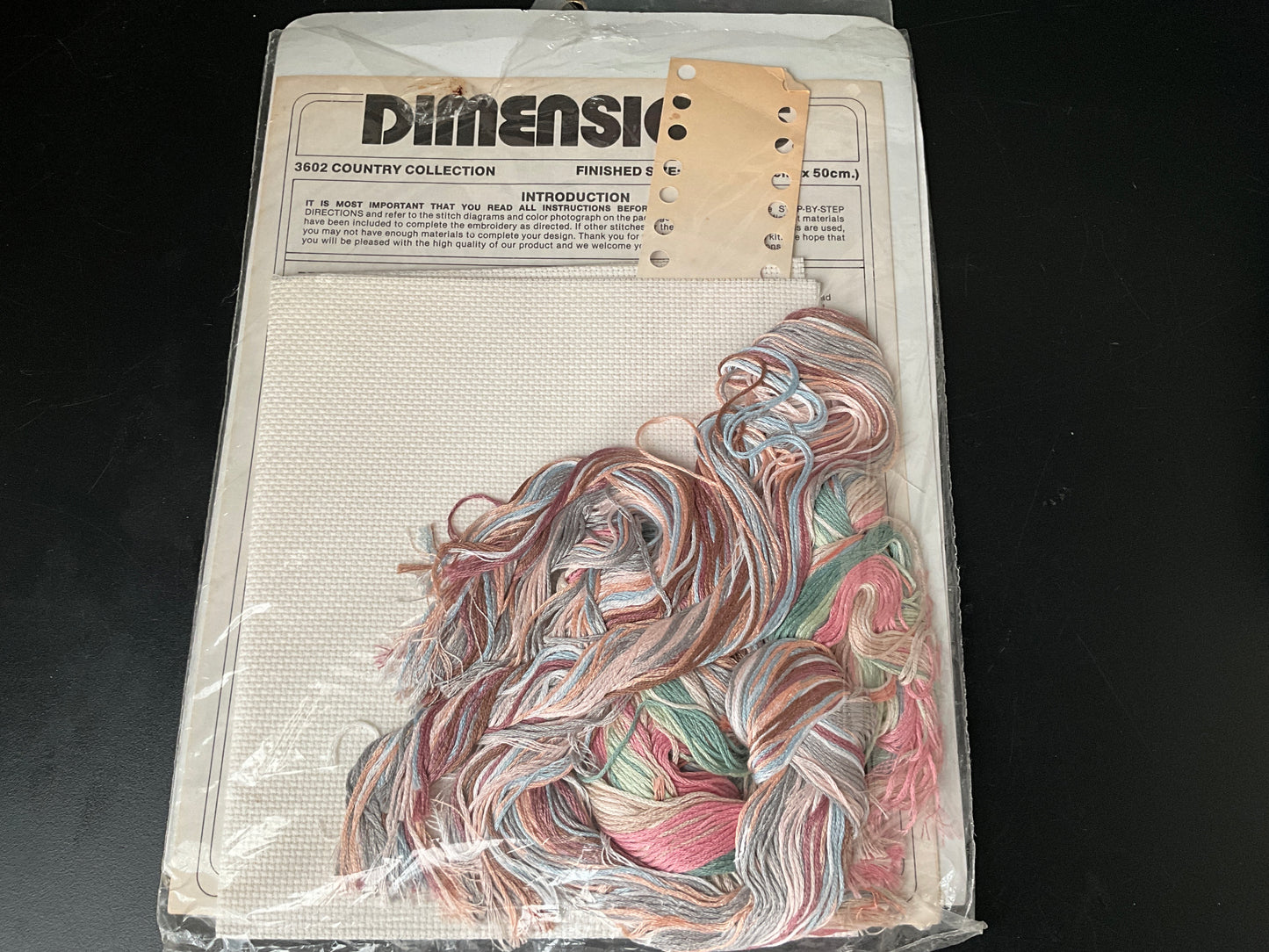 Dimensions Country Collection cross stitch kit on 14 counted white AIDA