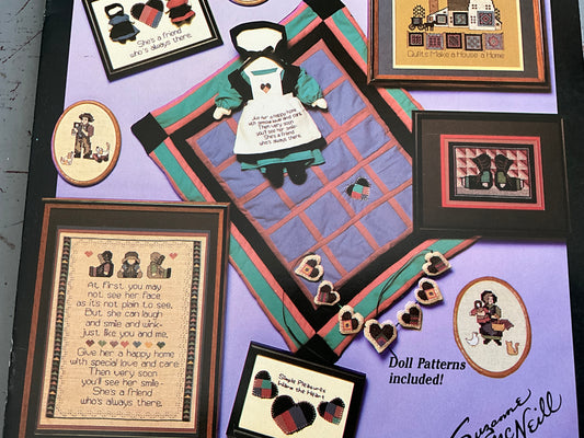 Design Originals Simple Pleasures counted stitches Book No. 015 counted cross stitch chart