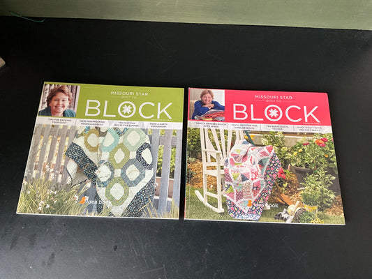 Missouri Star Quilt Co. Block quilting idea books choice of groups see pictures and variations*