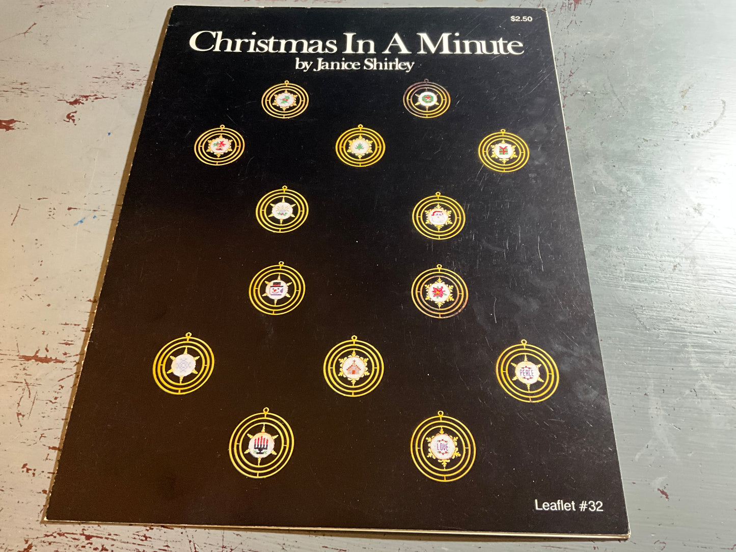 Christmas In A Minute by Janice Shirley Leaflet #32 counted cross stitch chart