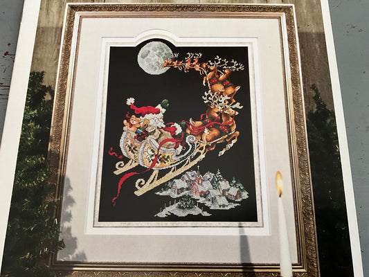 Stoney Creek And To All A Good Night Leaflet 143 counted crosss stitch chart