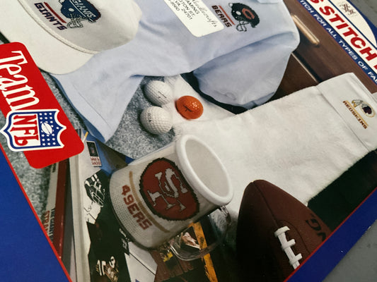 Nomis Team NFL cross stitch minis volume 406 counted cross stitch chart