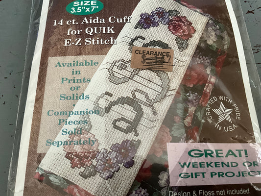 Charles Craft check book cover to cross stitch