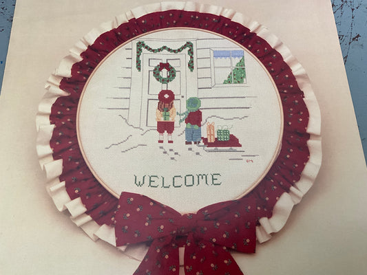 Needles N’ Crafts If We Could Make It Christmas Leaflet 10 counted cross stitch chart