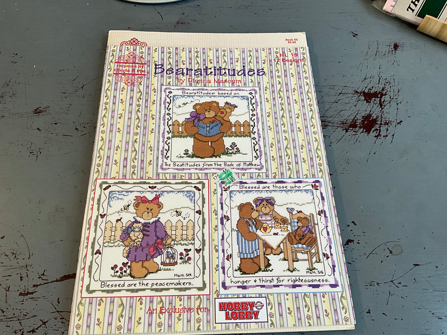 Designs by Gloria & Pat choice of counted cross stitch charts