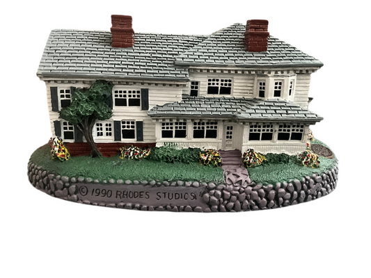 The Rockwell Residence The Rockwell’s Hometown Collection by Rhode’s Studios Art That Endures collectible figurine
