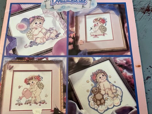 Leisure Arts A Year of Dreamsicles Leaflet 2977 counted cross stitch chart