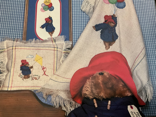 Paragon Needlecraft Country Cross Stitch Paddington Bear 5092 counted cross stitch chart