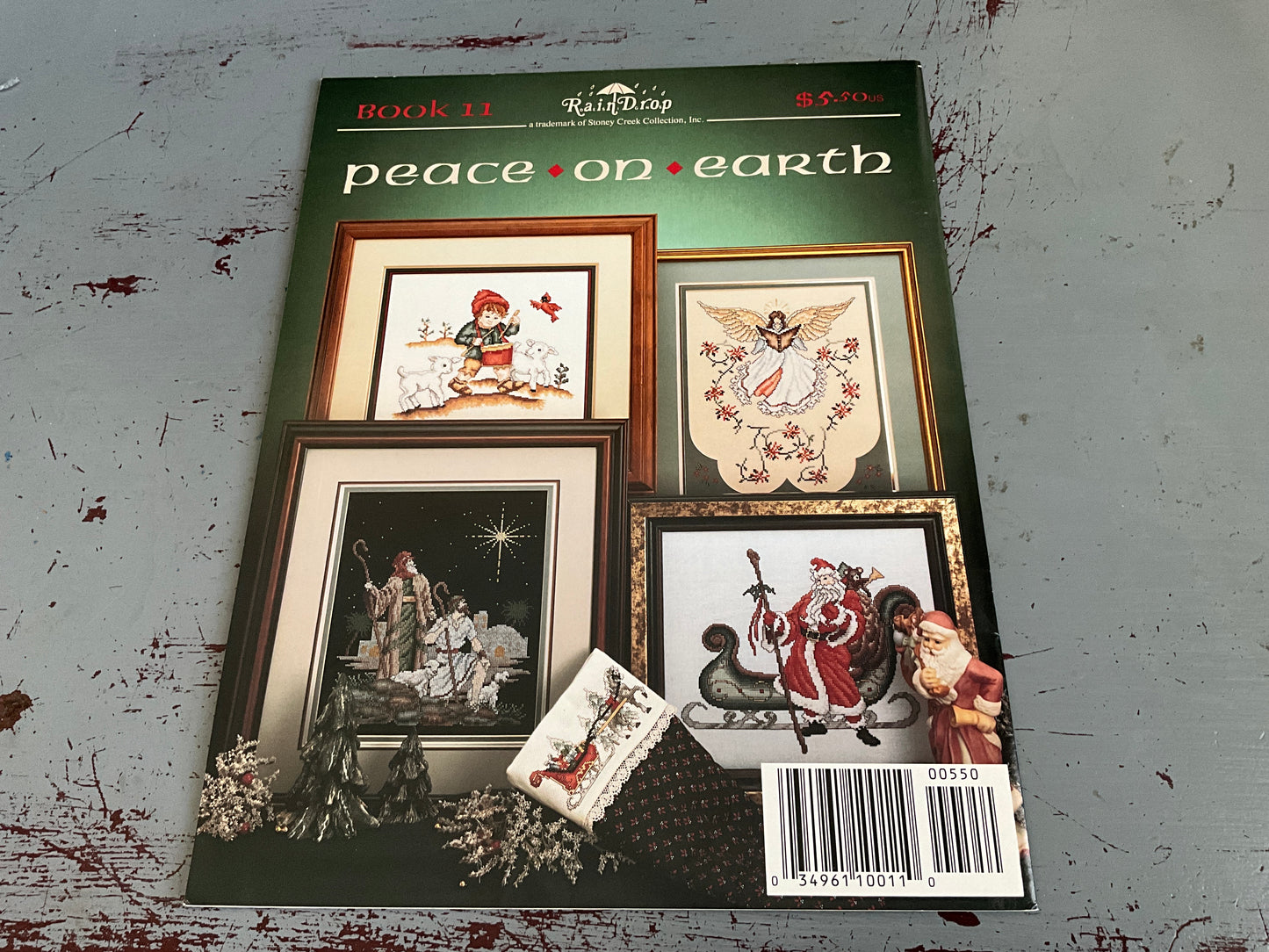 Rain Drop peace on earth Book 11 counted cross stitch chart