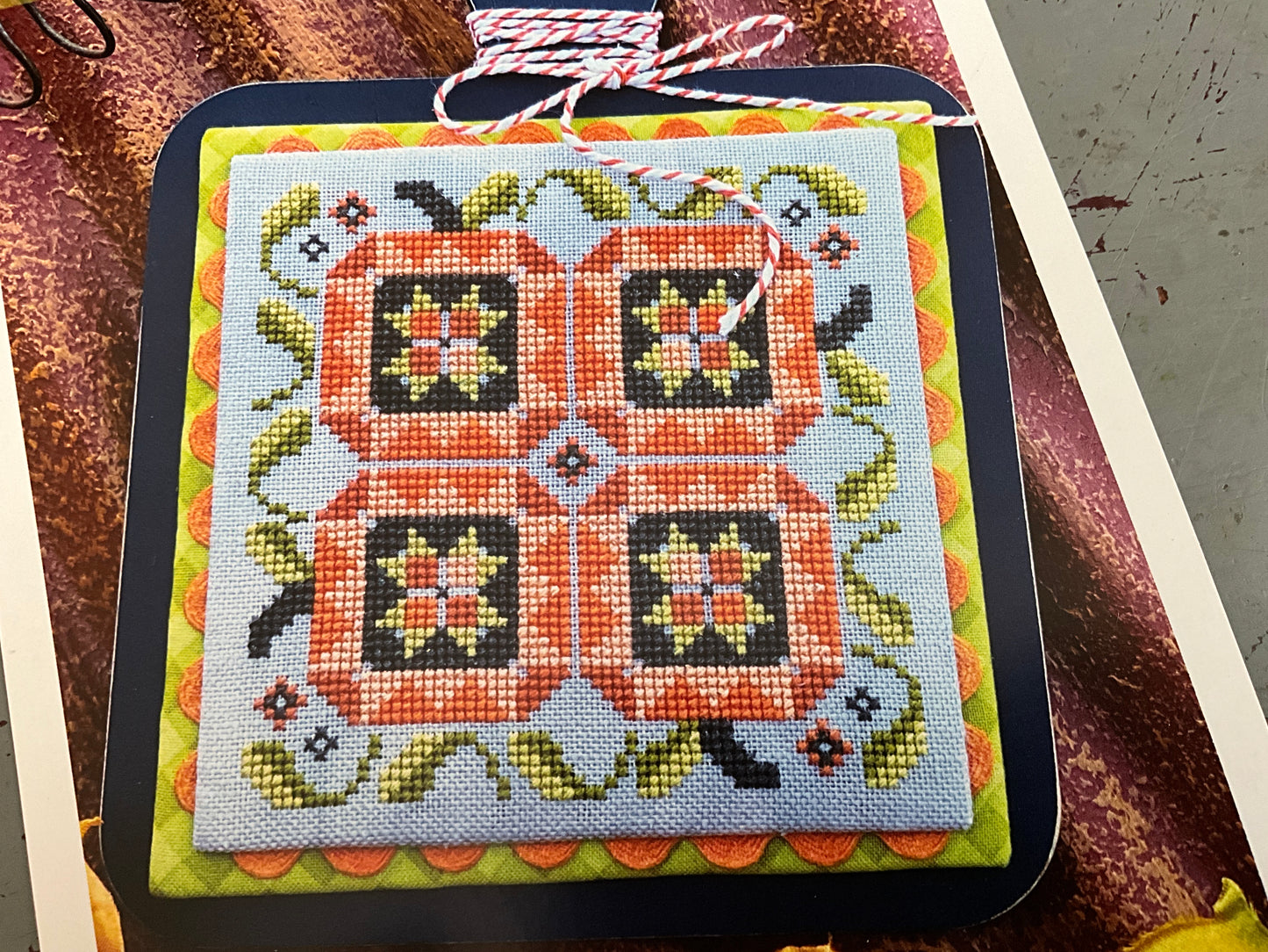 Pick Your Pumpkin Patchwork by Hands On Design