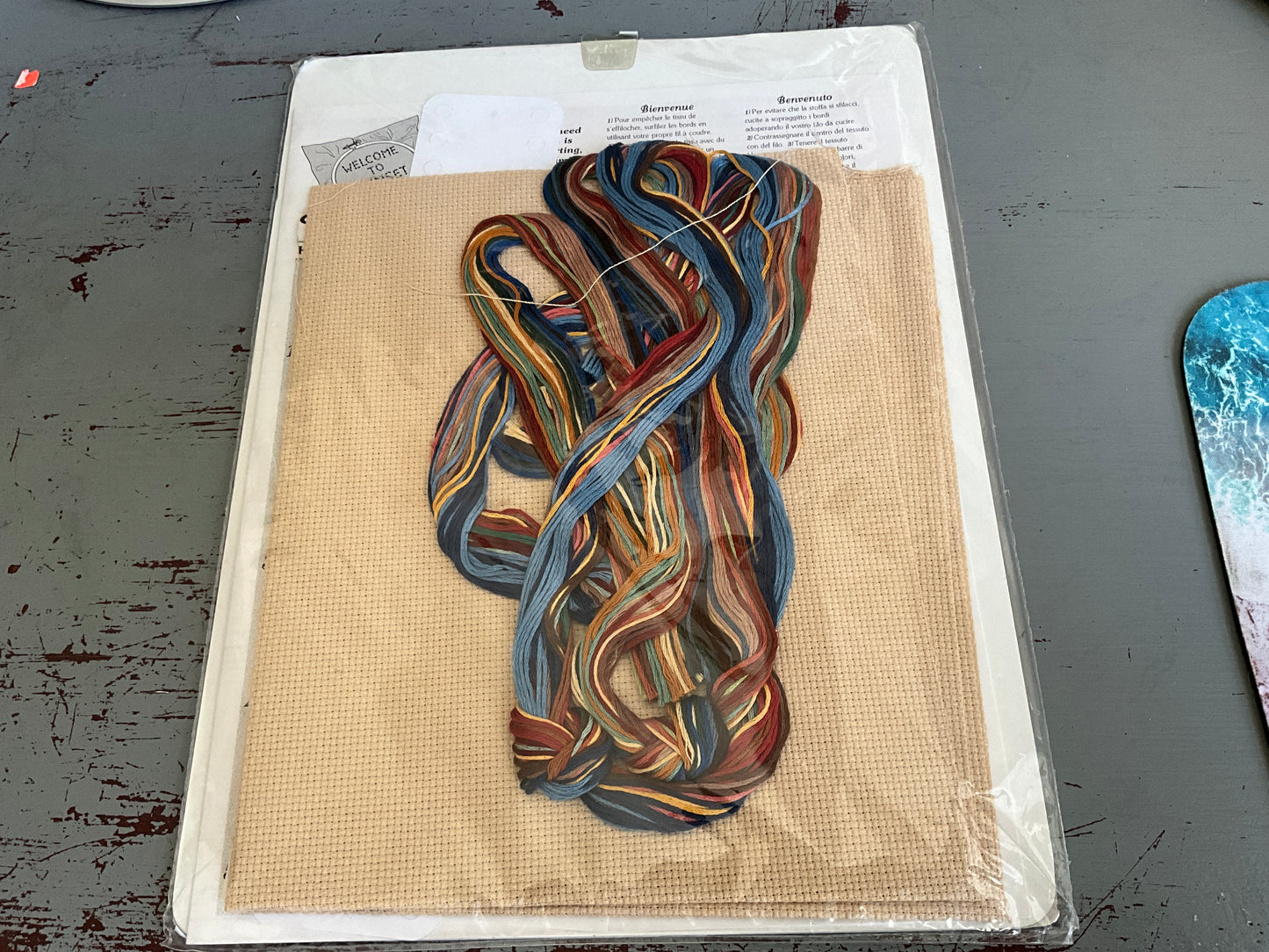 Sunset Beary Sweet Memories cross stitch kit 14x11 inches