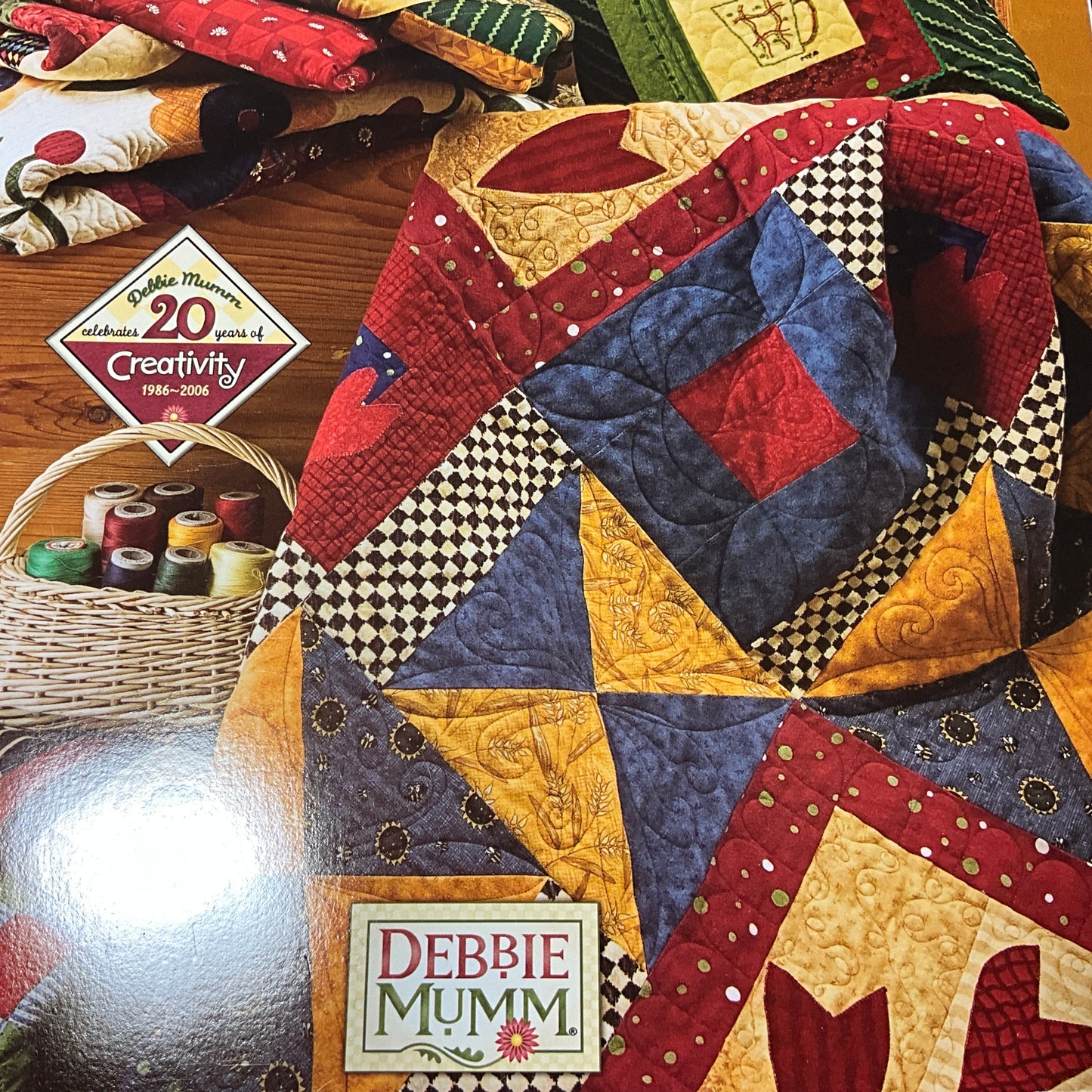 Debbie Mumm choice vintage quilt project books see pictures and variations*
