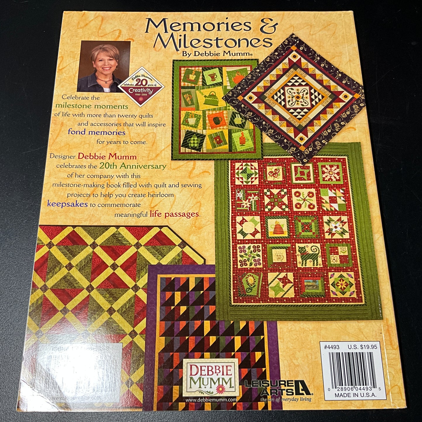 Debbie Mumm choice vintage quilt project books see pictures and variations*