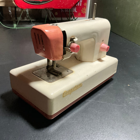 Cute Cragstan vintage toy metal sewing machine decorative collectible