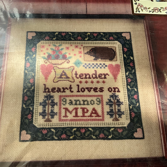 The Heart's Content Tender Heart #75 cross stitch kit