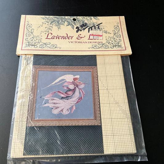 Lavender & Lace Choice of counted cross stitch charts see pictures and variations*