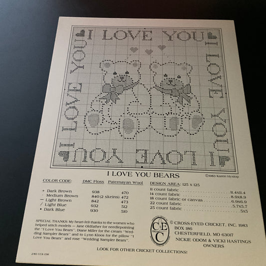 The Cricket Collection choice vintage counted cross stitch charts see pictures and variations*