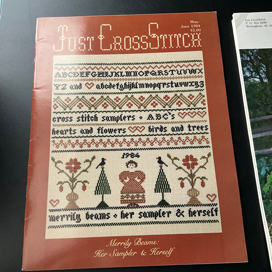 Just Cross Stitch magazine choice vintage collectible cross stitch publications see pictures and variations*