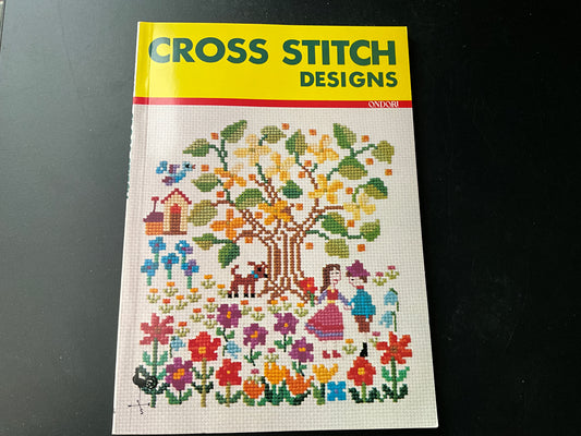 Ondori Cross Stitch Designs softcover book Japan
