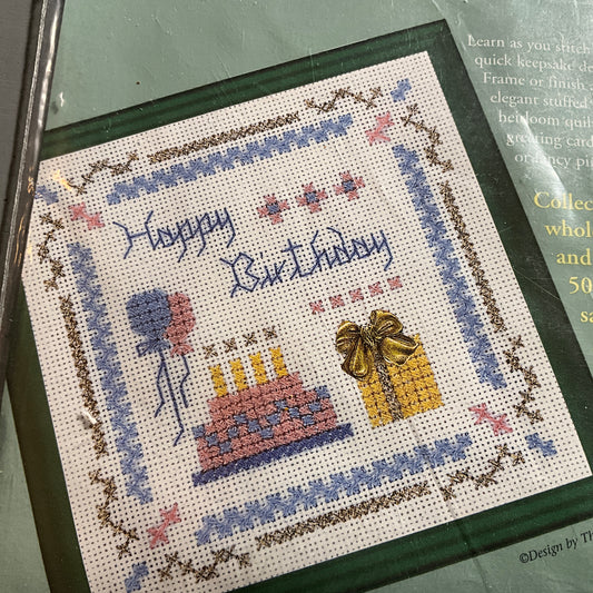 The Victorian Sampler Beyond Cross Stitch BCS #I-6 Learning Level One Herringbone Stitch 