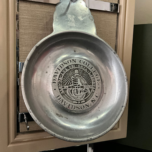 Davidson College Davidson NC Pewterex bowl wall hanging made in York PA
