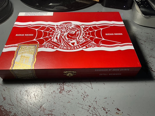 Deadwood Dominicana Buenas Noches wooden keepsake box