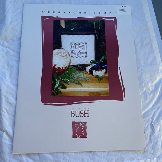 Shepherd's Bush Christmas Kringle Vintage 1997 and Merry Christmas Vintage 1999 Set of 2 Cross Stitch Charts