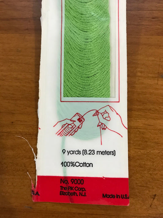 DMC floss, Pik corp, #703, vintage hard to find. embroidery floss