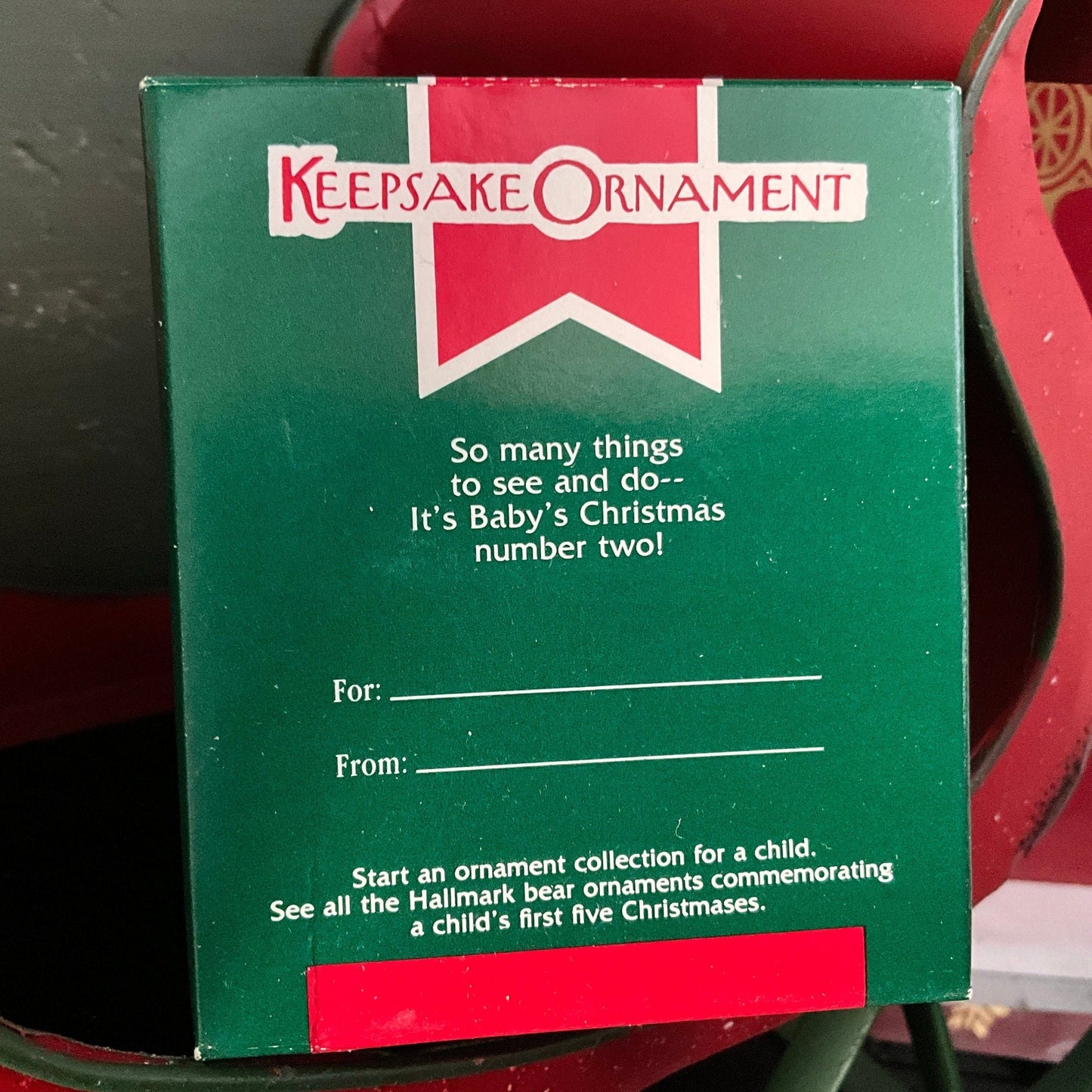 Hallmark Baby's Second Christmas choice Keepsake Ornaments see pictures and Variations*