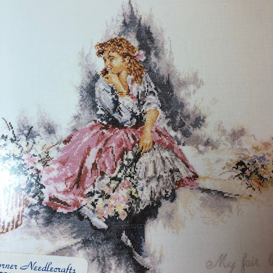 Lanarte Designs, My Fair Lady, Stoney Creek, Vintage 1991, Counted Cross Stitch Chart
