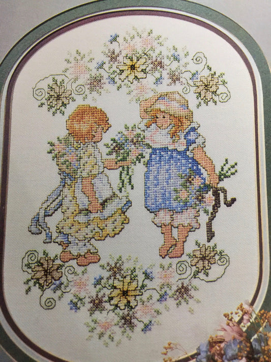 Stoney Creek "Garden Treasures" Book 56 Vintage 1988 cross stitch pattern