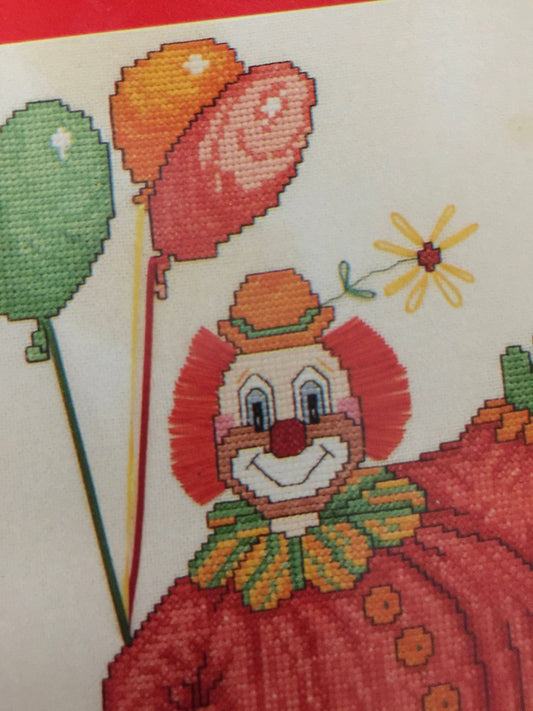 Just Cross stitch "Clowns II" Designed by Cathy Livingston Item # 802 cross stitch pattern