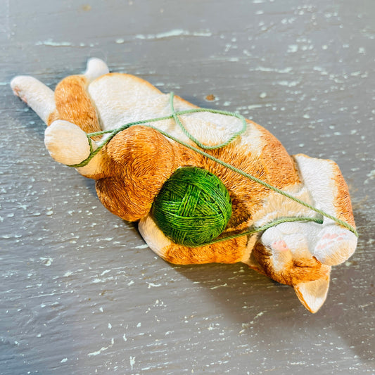 Purrfect Pet, Choice of, Tabby Twister 1992, or Hat Hide-Out 1991, by Mary Sculpture*