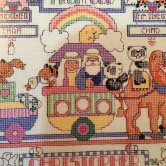 Leisure Arts Noah's Ark for Baby Book 2 Leaflet 3017 Designs by Linda Gillum