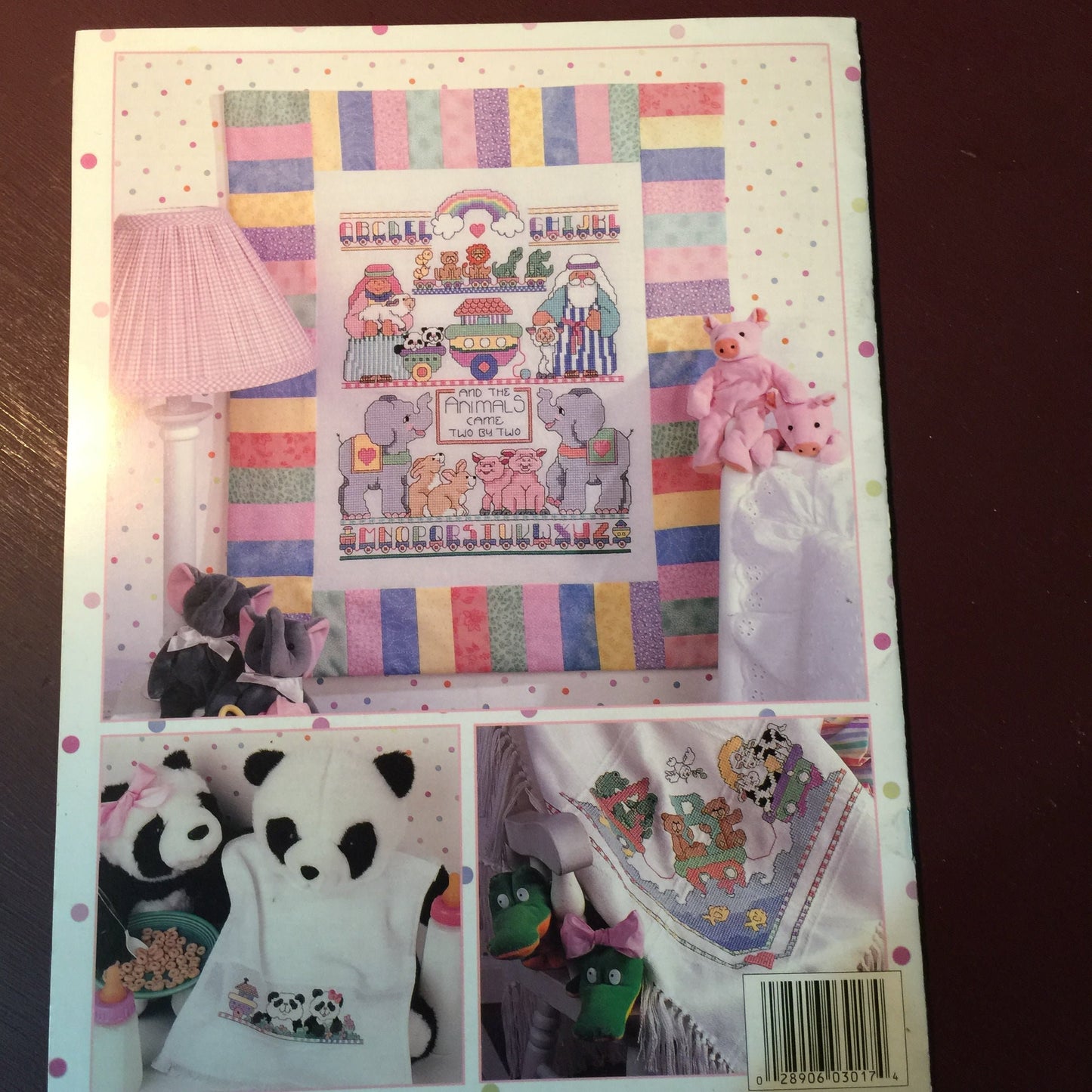 Leisure Arts Noah's Ark for Baby Book 2 Leaflet 3017 Designs by Linda Gillum