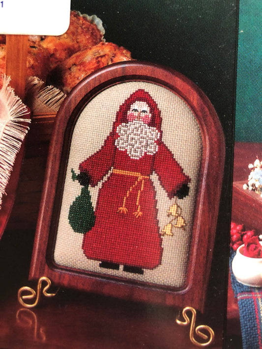 The Need'l Love Company, Hearts & Holly, Designed by, Renee Nanneman, Vintage 1988, Counted Cross Stitch, Pattern Book