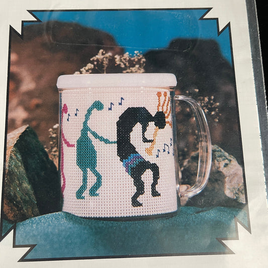 Daystar Designs Kokopelli's Parade Border Design Vintage Counted Cross Stitch Chart