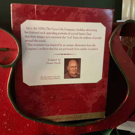 Hallmark Coca-Cola Santa choice Keepsake ornaments see pictures and variations*