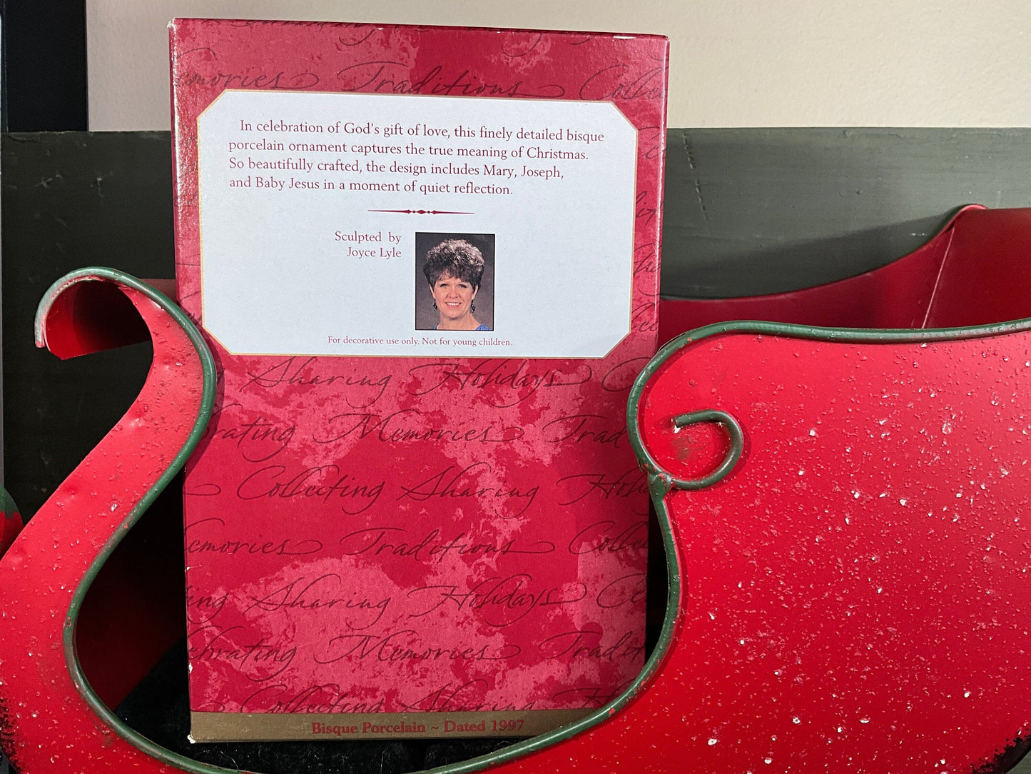 Hallmark God's Gift of Love vintage 1997 Keepsake ornament QX6792